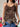 HALTERNECK V-NECK TOP WITH TRIBAL AND RANDOM PRINT FOR WOMEN