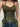 HALTERNECK V-NECK TOP WITH TRIBAL AND RANDOM PRINT FOR WOMEN