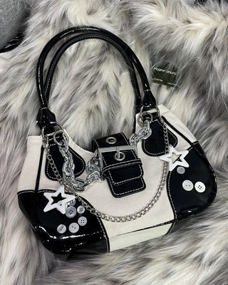 Handbags Retro Y2k Chain Purse Fashion Stars