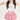 HEART CHARM PINK RUFFLE SKIRT