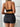 HEART KNIT FABRIC LINGERIE SET