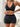 HEART KNIT FABRIC LINGERIE SET