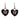 HEART LACED EARRINGS: ZINC ALLOY AESTHETIC APPEAL