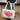 HEART PUFFER HANDBAG BLACK QUILTED TOTE