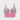 HEART-RING CROP TOP IN PINK - NYLON BODY SIZE OPTION AVAILABLE