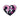 HEART-SHAPED ENAMEL PIN GHOSTFACE WITH HEART EYES AND PINK TELEPHONE
