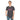 HEATHER GRAY T-SHIRT WITH PINK TEXT - SOFT STYLE RING-SPUN COTTON