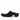 HEELED MULES ESME MINIMALIST BLACK SQUARE TOE