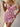 HELLO KITTY PINK NIGHT DRESS WITH CONTRAST LACE DETAILS