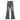 High Waist Slim Flare Pants Women Casual Vintage