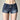 HIGH WAISTED DENIM SHORTS CASUAL SUMMER