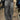 HIGH-WAISTED WIDE-LEG GRAY JEANS FOR DARK HIP HOP STYLE