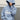 HOODED COLLAR TOP WITH Y2K PRINTING AND ALL-OVER ALPHABET DESIGN