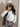 HOODED COLLAR ZIPPER KNIT SWEATER FOR SPRING AND FALL