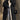 HOODED JACKET - BLACK AND BEIGE HIGH QUALITY TIMELESS ELEGANCE