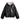 HOODED JACKET WITH PINK FAUX FUR LINING - STYLISH HOODED JACKET