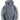 HOODED LONG SLEEVE BLACK CHECKERED HOODIE FOR FALL WINTER