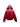 HOODED LONG SLEEVE BLACK LEATHER BOMBER JACKET WITH FUR-TRIMMED HOOD