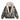 HOODED LONG SLEEVE CAMOUFLAGE JACKET WITH FUR-LINED HOOD