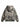 HOODED LONG SLEEVE CAMOUFLAGE JACKET WITH FUR-LINED HOOD