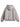 HOODED LONG SLEEVE JACKET WITH GRAY FAUX FUR LINING