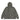 GRAY TIE-DYE HOODED ANORAK LONG SLEEVE PULLOVER