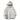 HOODED LONG SLEEVE WHITE HOODIE WITH RED LETTERING COTTON BLEND