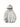 HOODED LONG SLEEVE WHITE HOODIE WITH RED LETTERING COTTON BLEND