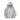 HOODED LONG SLEEVE WHITE HOODIE WITH RED LETTERING COTTON BLEND