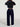 HOODIE TRACKSUIT: BLACK Y2K STYLE OUTFIT
