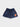 LIGHTNING BOLT BLACK SHORTS WITH PURPLE LOGO
