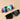 IRIDESCENT LENS SUNGLASSES OVERSIZED WRAP FRAME FASHION