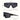 IRIDESCENT LENS SUNGLASSES Y2K UNISEX GLASSES