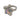 IRIDESCENT STAR RING ADJUSTABLE HOLOGRAPHIC STAR