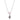 KITTEN NECKLACE PINK BOW ADORABLE KITTEN HEART GEMSTONE