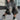 KNEE HIGH DENIM SKIRT LOOSE FIT WOVEN