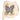KNIT SWEATER DENIM BUTTERFLY APPLIQUÉ VINTAGE WASH BUTTERFLY