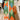 KNITTED FOX SCARF WITH COLORFUL DIAMOND PATTERN ACCESSORY