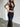LACE HALTER TOP AND SKIRT SET WITH DARING PLUNGE NECKLINE