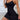 LACE NIGHTGOWN NOIR: SOLID COLOR AESTHETIC APPEAL