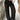 LACE PANTS ELEGANT STRAIGHT LEG KNIT TROUSERS