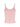 LACE TRIM CAMI AND SKIRT SET WITH ROUND NECKLINE AND PINK LACE TRIM