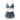 LACE TRIM DENIM TWO-PIECE SET WITH SHORTS