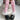 LACE TRIM KNEE SOCKS SOLID COLOR KNIT FABRIC