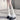 LACE TRIM KNEE SOCKS SOLID COLOR KNIT FABRIC