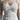 LACE-TRIMMED CAMISOLE WITH CROSS NECKLACE CASUAL SLIM FIT
