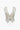 LACE-TRIMMED TIE-FRONT TOP IN SOFT COTTON BLEND - Wheat / S - Sweetheart Supplies
