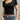 LACE-TRIMMED TOP WITH SQUARE NECKLINE - FASHION-FORWARD CROP DESIGN