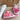 LAVENDER SNEAKERS PINK LETTER DETAIL CASUAL SHOES