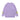 LAVENDER SWEATSHIRT WITH GREEN LETTERING - HOCHWERTIGER SWEATSHIRT MIT STICKEREI